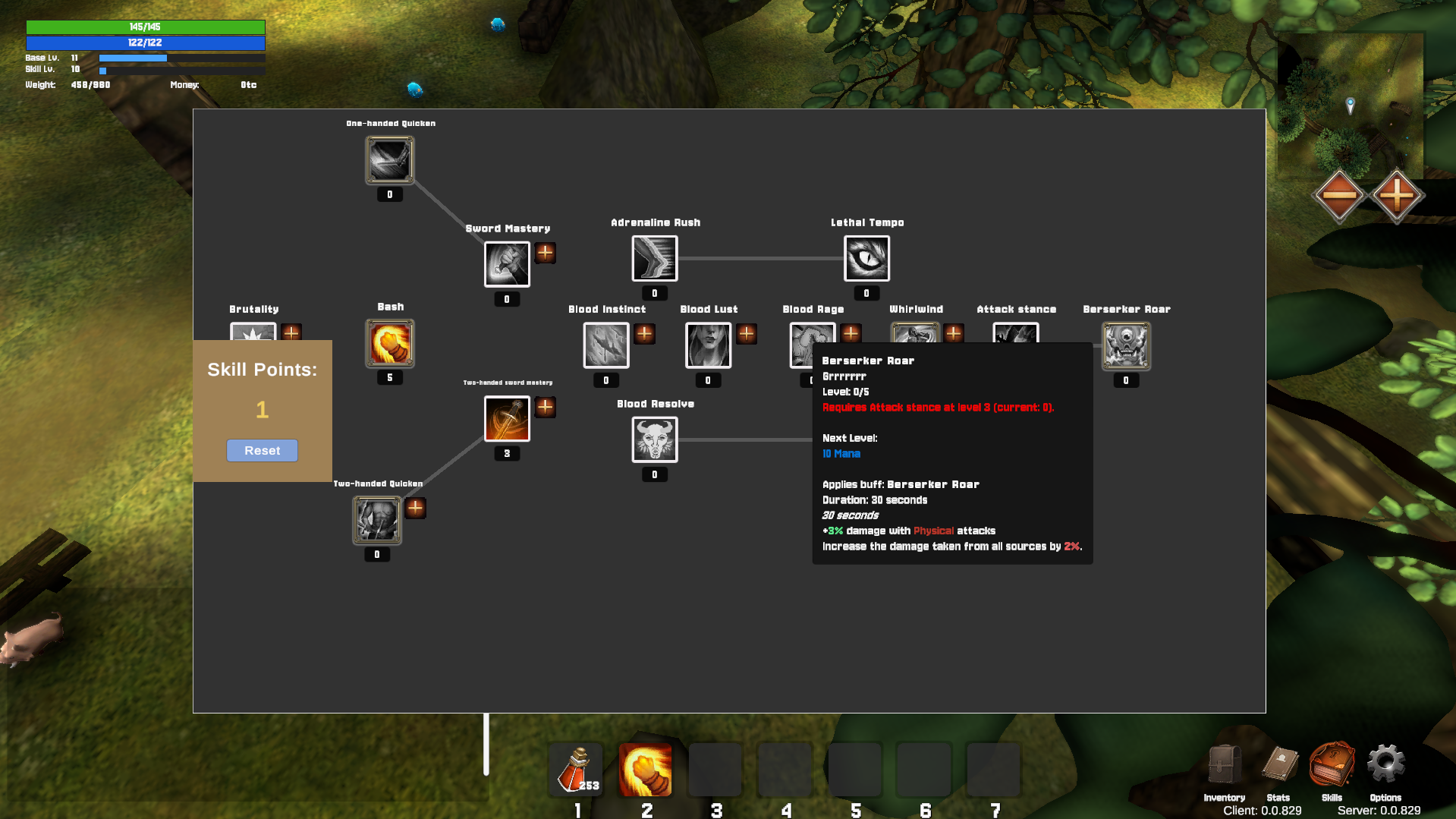 Face challenging combat