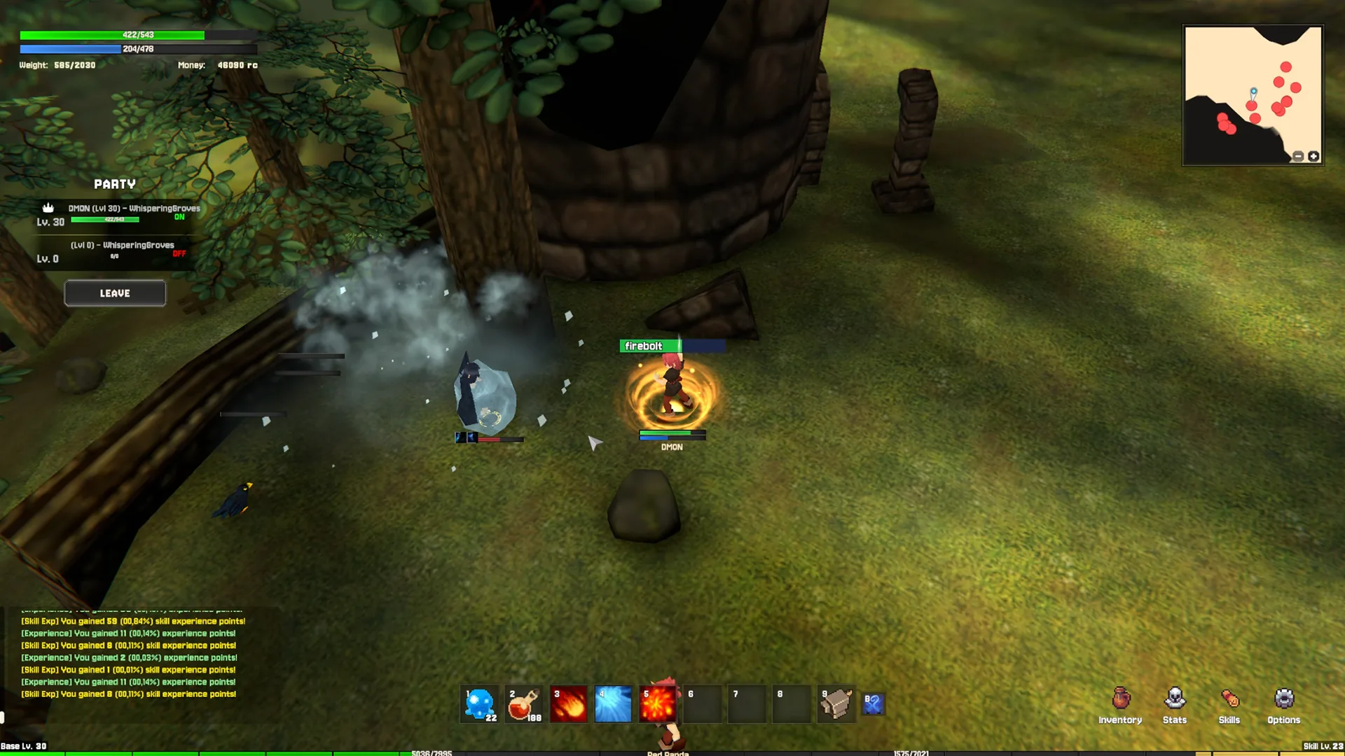 Torebia adventurers exploring awakened islands