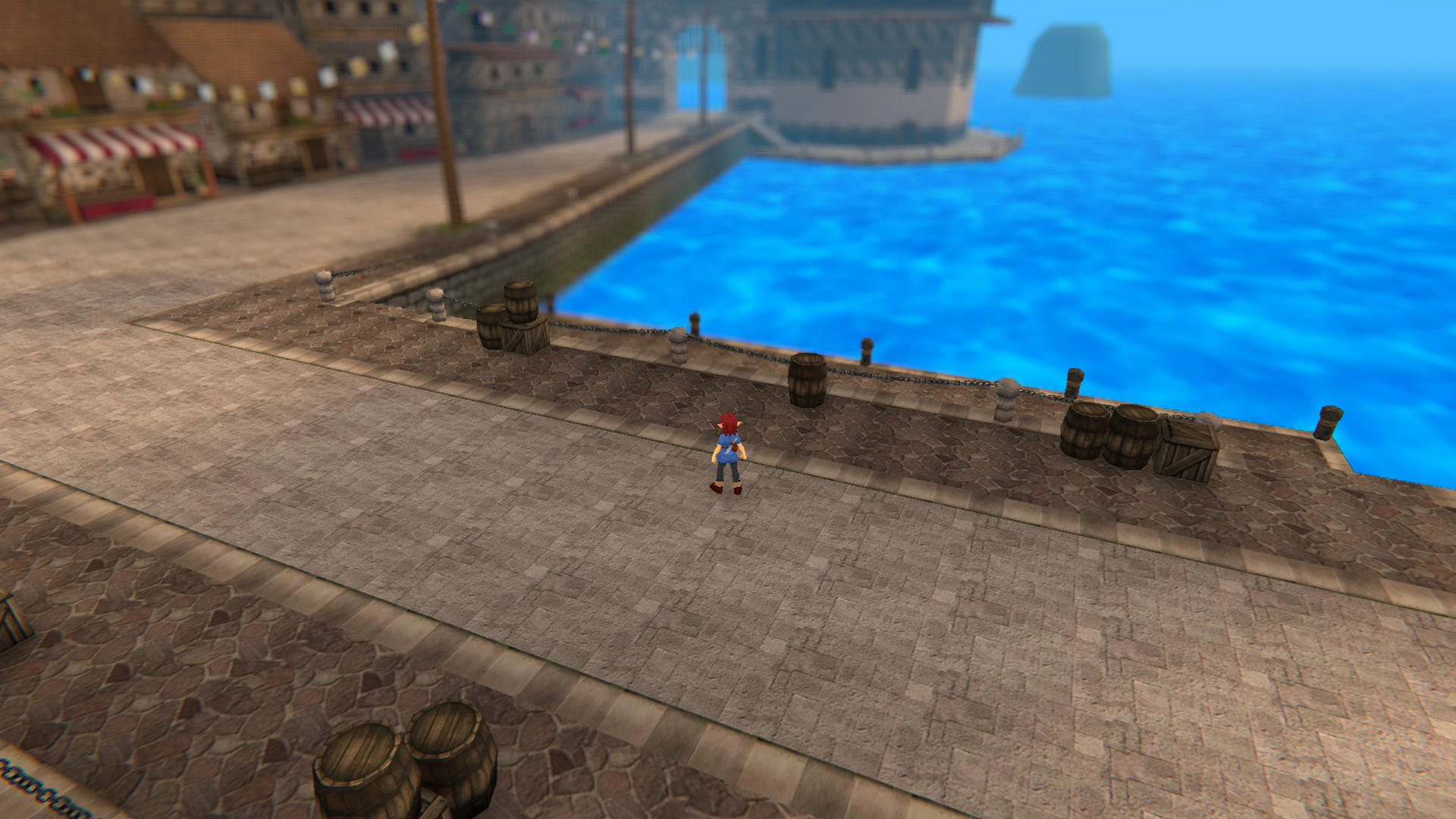 Shared persistent world